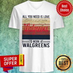 All You Need Is Love Walgreens To Work At Walgreens Vintage V-neck