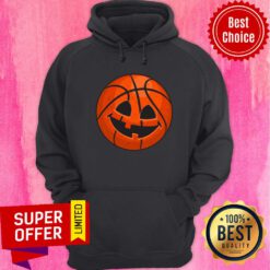 Basketball Pumpkin Vintage Halloween Hoodie