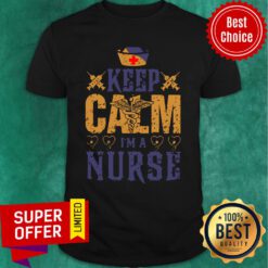 Caduceus Keep Calm I’m A Nurse Shirt