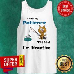 Cat I Had Me Pati Tested I’m Negative Tank Top