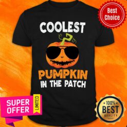 Coolest Pumpkin In The Patch Halloween Shirt