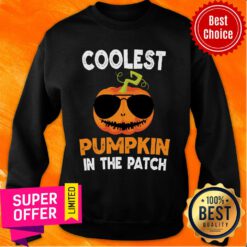 Coolest Pumpkin In The Patch Halloween Sweatshirt