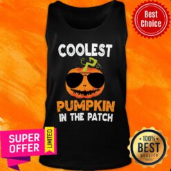 Coolest Pumpkin In The Patch Halloween Tank Top
