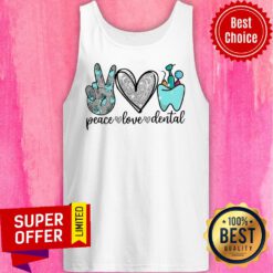 Diamond Peace Love Dental Tank Top