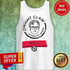 Dwight Claw Schrute Farms Beet Juice Tank Top