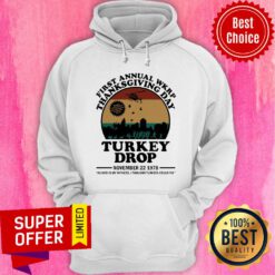 First Annual Wkrp Thanksgiving Day Turkey Drop November 22 1978 Hoodie