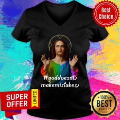 God Doesn’t Make Mistakes V-neck