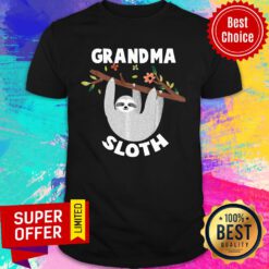 Grandma Sloth Matching Family For Men Women Shirt