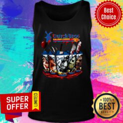 Happy Horror Character Dutch Bros Coffee Tank Top