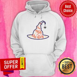Hat Witch I'm His Witch Pumpkin Hoodie