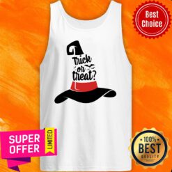 Hat Witch Trick Or Treat Tank Top