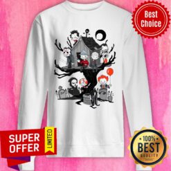 Horror Park Halloween Horror Chibi Characters Sweatshirt