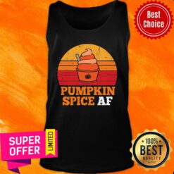 Icecream Pumpkin Spice Af Halloween Vintage Tank Top