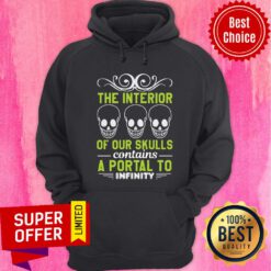 Interior Of Our Skulls Contains A Portal To Infinity Hoodie