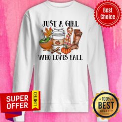 Just A Girl Who Loves Fall Sweatshirt