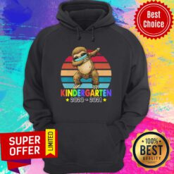 Kinder Garten 2020 2021 Sloth Vintage Retro Hoodie
