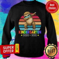 Kinder Garten 2020 2021 Sloth Vintage Retro Sweatshirt