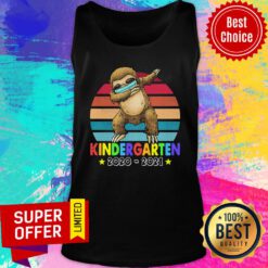 Kinder Garten 2020 2021 Sloth Vintage Retro Tank Top