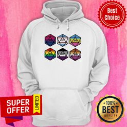 LGBT Dungeons And Dragons Dice D20 Hoodie
