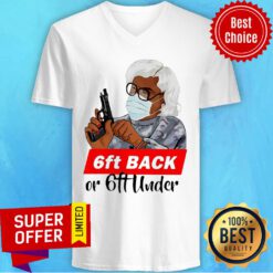 Madea Face Mask 6ft Back Or 6ft Under V-neck