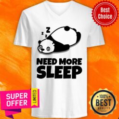 Need More Sleep Panda V-neck