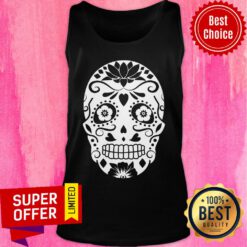 Official Sugar Skull Halloween Tank Top