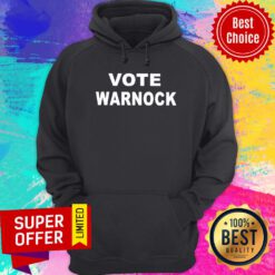 Official Vote Warnock Hoodie