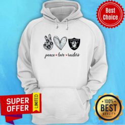 Peace Love Raiders Diamond Hoodie