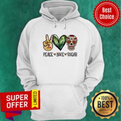 Peace Love Sugar Skull Hoodie