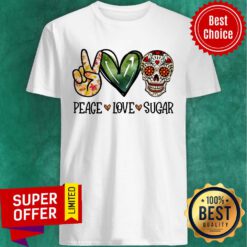 Peace Love Sugar Skull Shirt