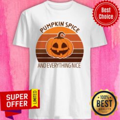 Pumpkin Spice And Everything Nice Vintage Shirt