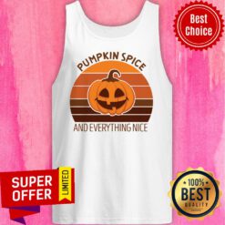 Pumpkin Spice And Everything Nice Vintage Tank Top
