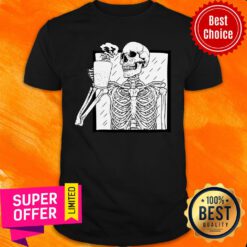 Skeleton Drink Coffee Halloween Shirt