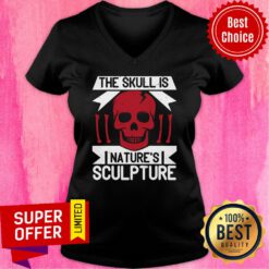 Skull Is Nature's Sculpture V-neck