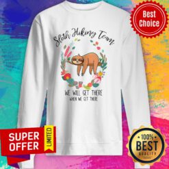 Sloth Gift Women Mothers Day Flower Sloth Hi Sweatshirt