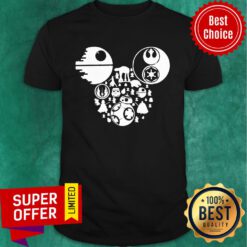 Star Wars Characters Mickey Face Shirt