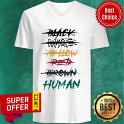 Top No Discrimination V-neck