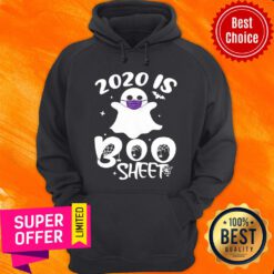 2020 Is Boo Ghost Wear Mask Halloween Hoodie