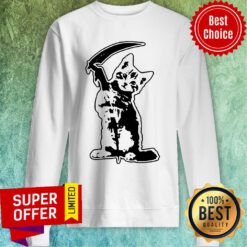 Awesome Cat Death Sweatshirt