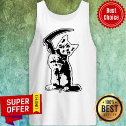 Awesome Cat Death Tank Top