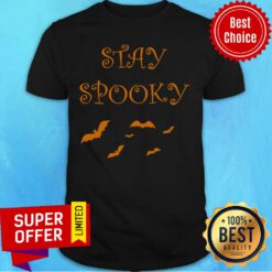 Bat Stay Spooky Retro Halloween Day 2020 Shirt