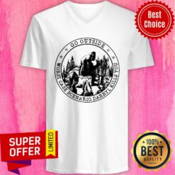 Bigfoot Go Outside Worst Case Scenario Darryl Kills You V-neck