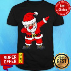 Christmas Dabbing Santa Claus Xmas Shirt