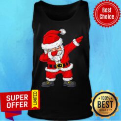 Christmas Dabbing Santa Claus Xmas Tank Top