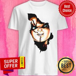 Chucky Blood Inside Halloween Shirt