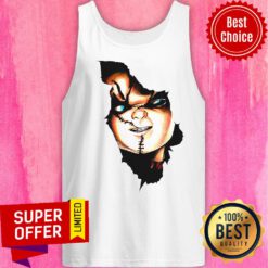 Chucky Blood Inside Halloween Tank Top
