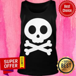 Cute Skull And Crossbones Day Of The Dead Tank Top