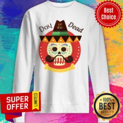 Day Dead Mexico Sugar Skull Sweatshirt