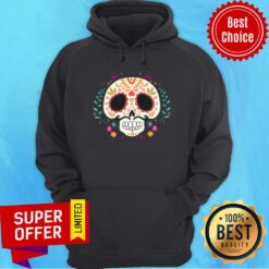 Day Of The Dead Dia De Los Muertos Sugar Skull Hoodie