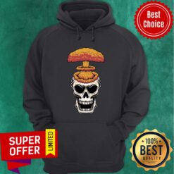 Dia De Los Muertos Day Of The Dead Skull Head Nuke Hoodie